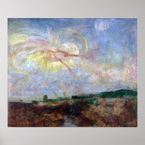 James Ensor Adam and Eve Expelled From Paradise Poster