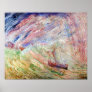 James Ensor Christ Calming the Water Poster