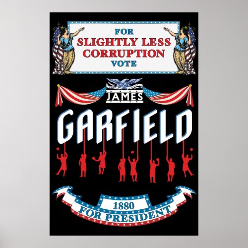 James Garfield 1880 Campaign Poster