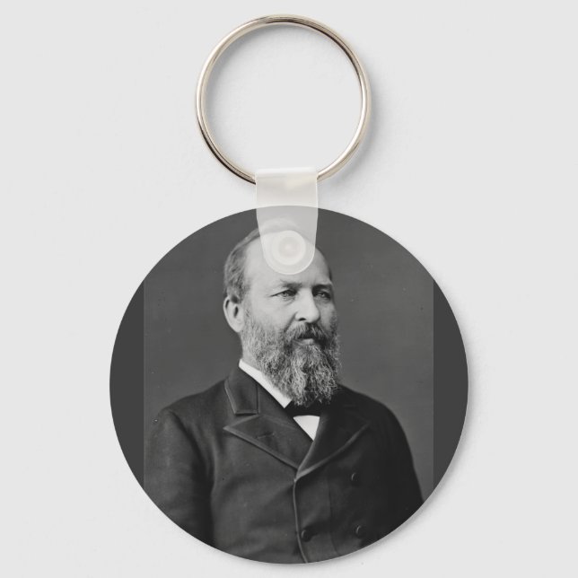 James Garfield 20 Keychain (Front)