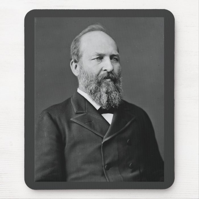 James Garfield 20 Mousepads