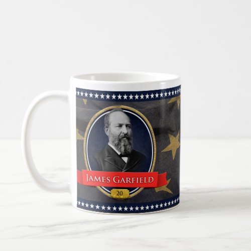 James Garfield Historical Mug