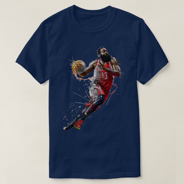 james harden rocket T-Shirt (Design Front)