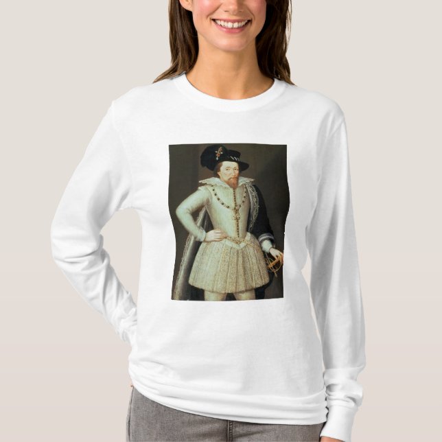 James I, half-length portrait T-Shirt (Front)