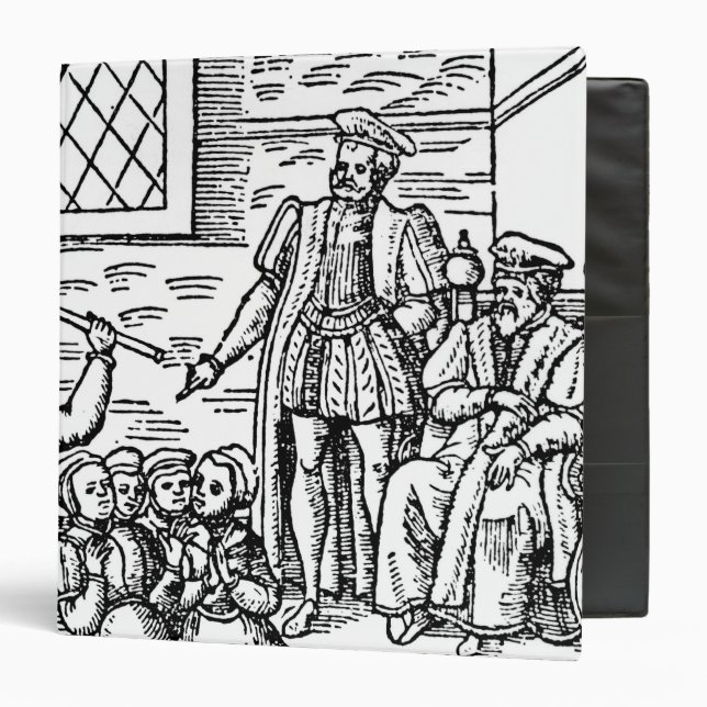 James I  of England and VI of Scotland 3 Ring Binder (Front/Inside)