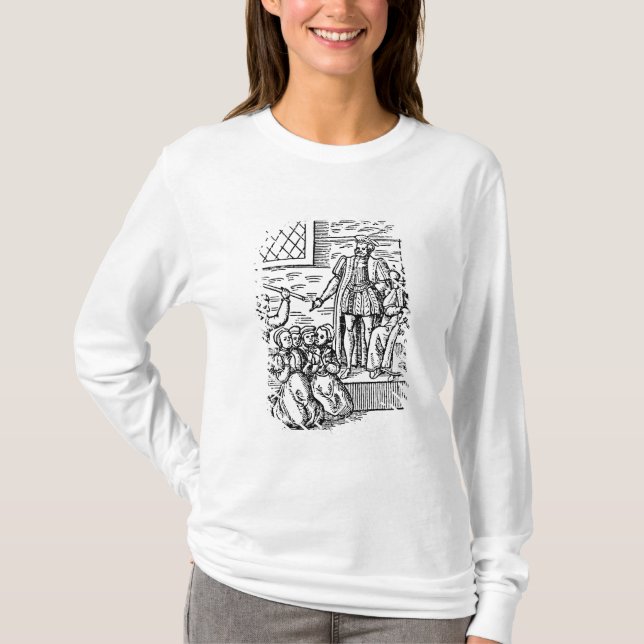 James I  of England and VI of Scotland T-Shirt (Front)
