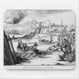 James II Landing at Kinsale, 12 March 1689 Mouse Pad