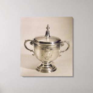 James II Steeple Cup, 1685 Canvas Print