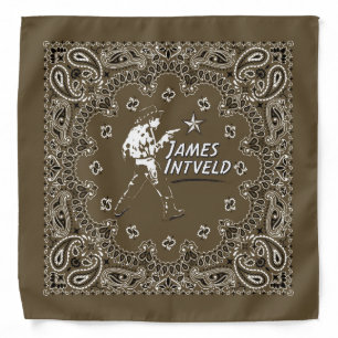 James Intveld Little Cowboy Brown Bandana
