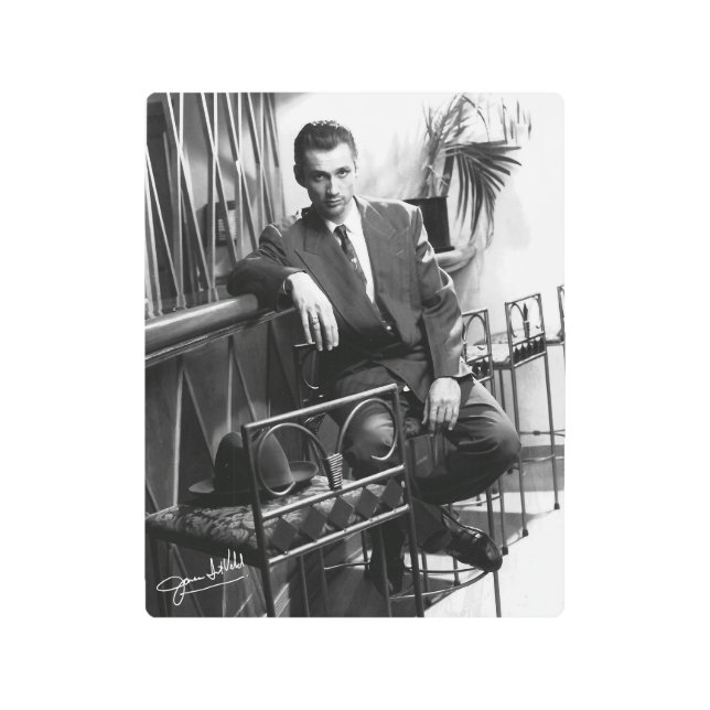 James Intveld Photo 8 with Autograph Metal Print (Front)