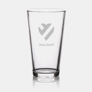 James Intveld with Netherlands Heart Flag Pint Glass