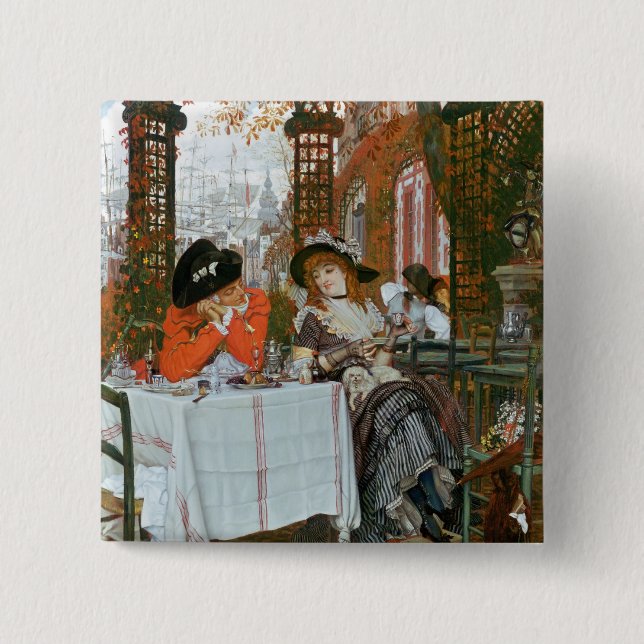 James Jacques Joseph Tissot | A Luncheon Button (Front)