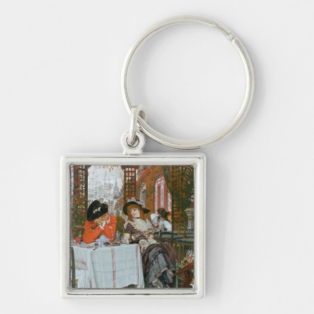 James Jacques Joseph Tissot | A Luncheon Keychain (Front)