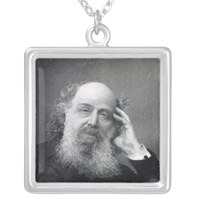 James Joseph Sylvester Silver Plated Necklace (Front)