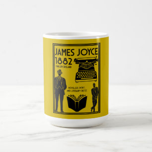 James Joyce Dublin Ireland Color Morph Mug