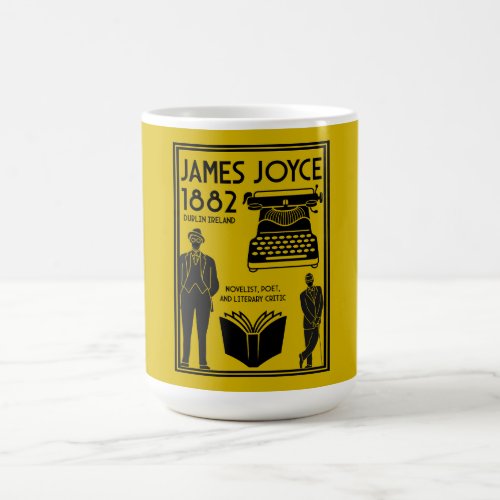 James Joyce Dublin Ireland Magic Mug