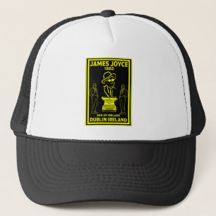 James Joyce Dublin Ireland Trucker Hat