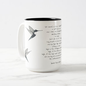 James Joyce Quote Two-Tone Coffee Mug