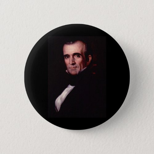 James K Polk 11th US President Button
