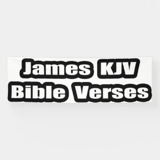 James KJV Bible Verses Collection Banner