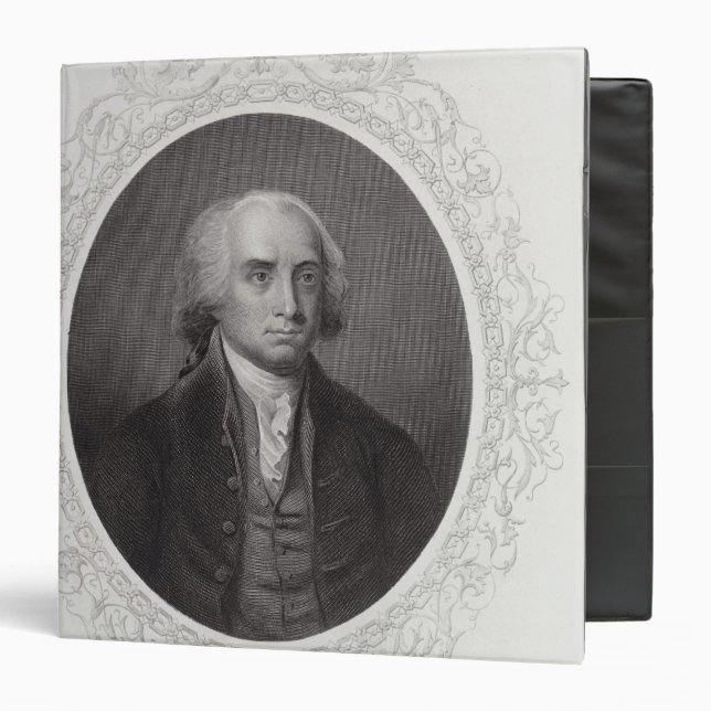 James Madison 3 Ring Binder (Front/Inside)