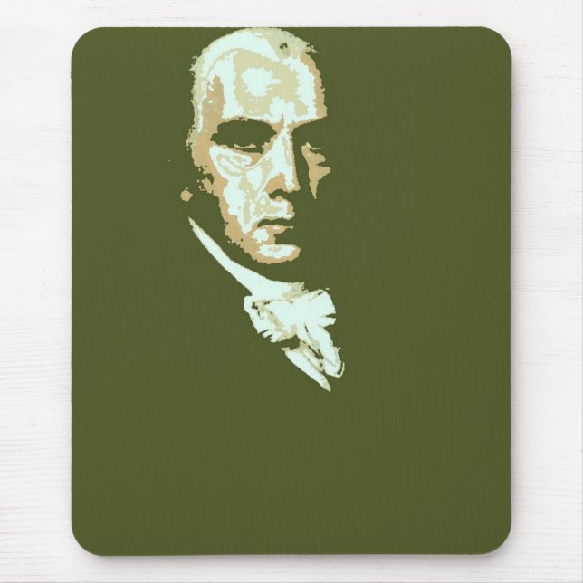 James Madison 4 Mouse Pad (Front)