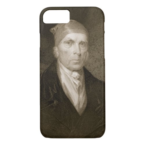James Madison aged 82 engraved by Thomas B Welch iPhone 87 Case