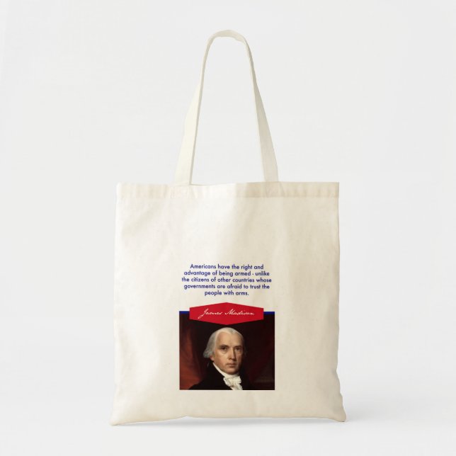 James Madison Budget Tote (Front)