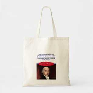 James Madison Budget Tote Bag