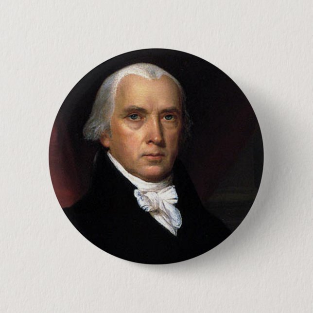 James Madison Button (Front)