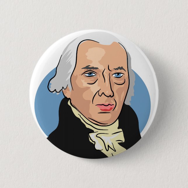 James Madison Button (Front)