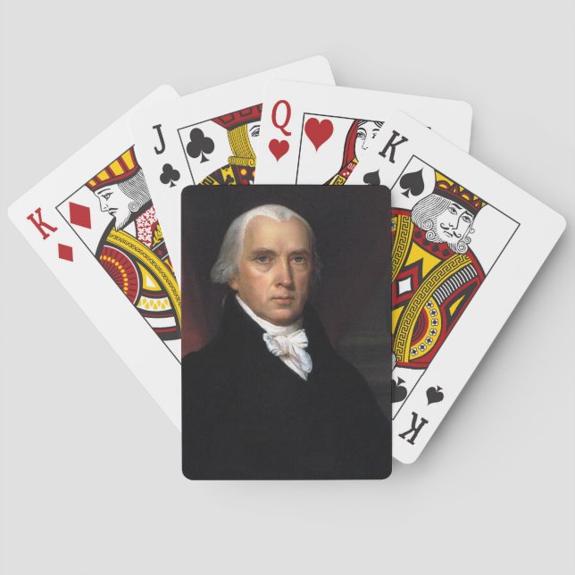 James Madison Poker Cards (Back)