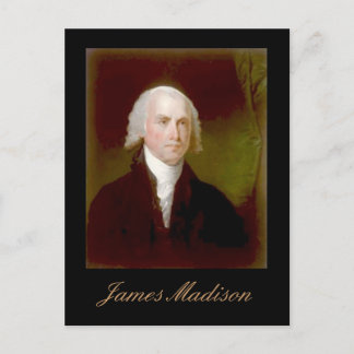James Madison quote Postcard