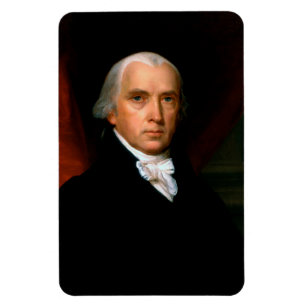 James Madison the 4th President: Colonial America Magnet