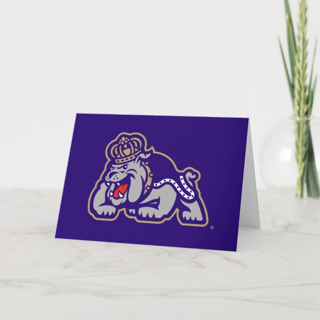 James Madison University | Duke Dog Card (Front)