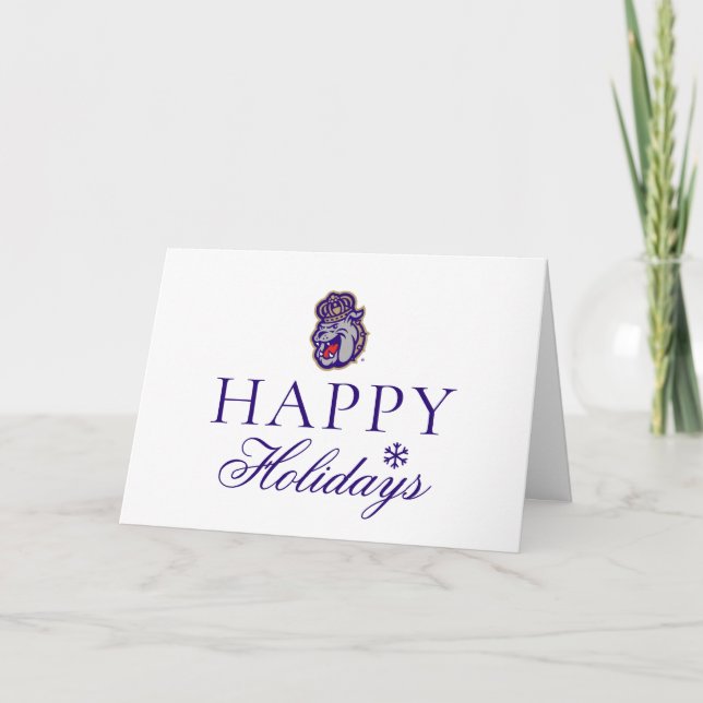 James Madison University | Duke Dog Face Card (Front)