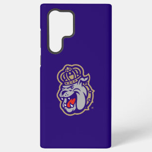 James Madison University   Duke Dog Face Samsung Galaxy S22 Ultra Case