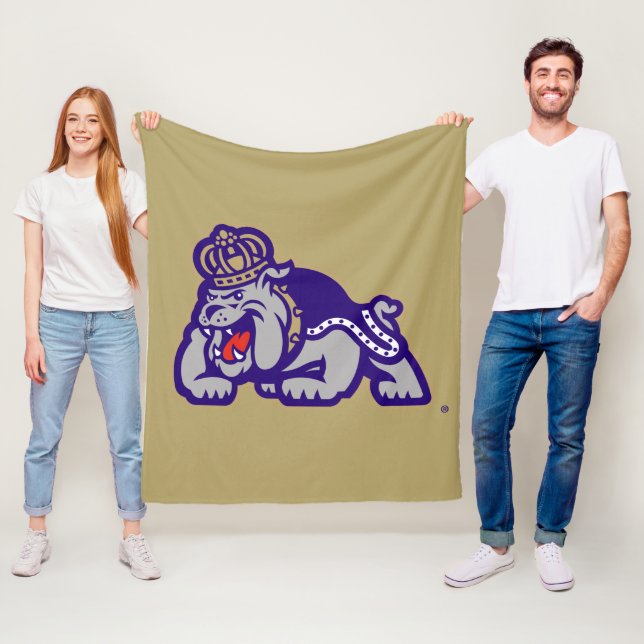 James Madison University | Duke Dog Fleece Blanket (In Situ)