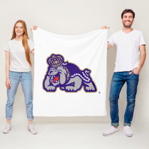 James Madison University Duke Dog Fleece Blanket