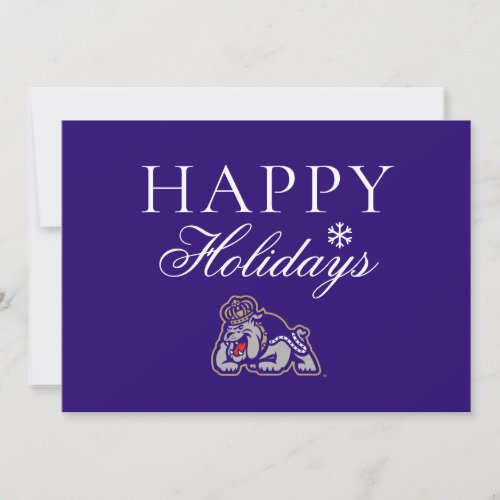 James Madison University  Duke Dog Holiday Card
