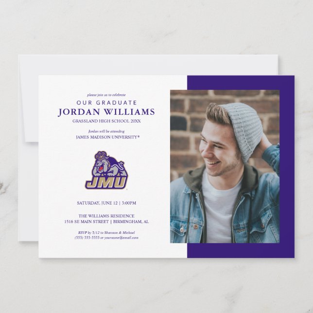 James Madison University | Duke Dog JMU Announcement (Front)