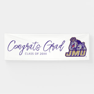 James Madison University Duke Dog JMU Banner