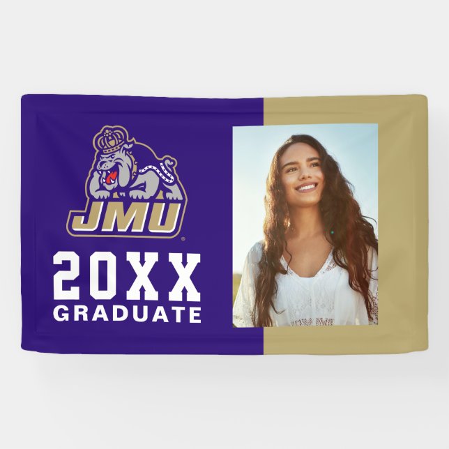 James Madison University | Duke Dog JMU Banner (Horizontal)