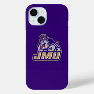 James Madison University Duke Dog JMU iPhone 15 Case