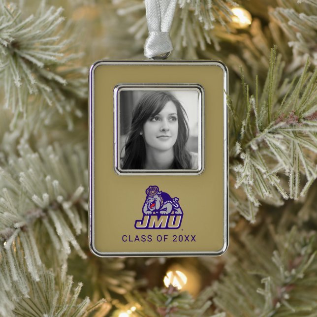James Madison University | Duke Dog JMU Christmas Ornament (Tree)