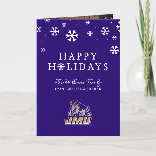 James Madison University  Duke Dog JMU Holiday Card