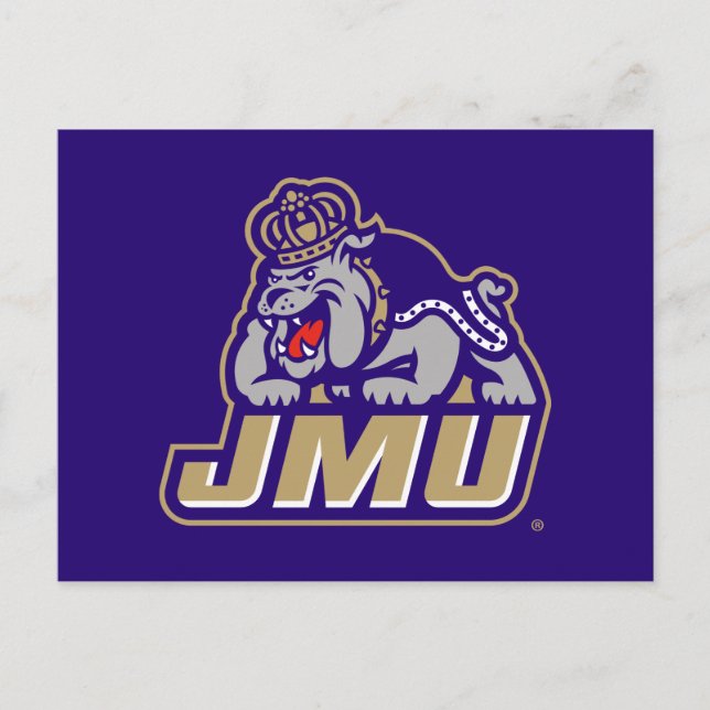 James Madison University | Duke Dog JMU Postcard (Front)