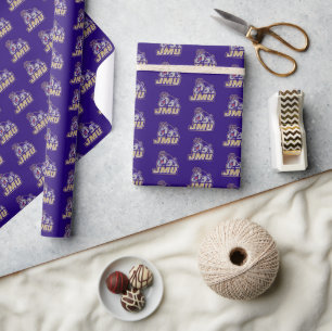 James Madison University   Duke Dog JMU Wrapping Paper