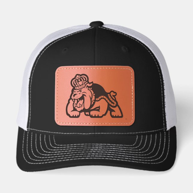 James Madison University | Duke Dog Leather Patch Hat (Front)