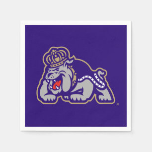 James Madison University   Duke Dog Napkins